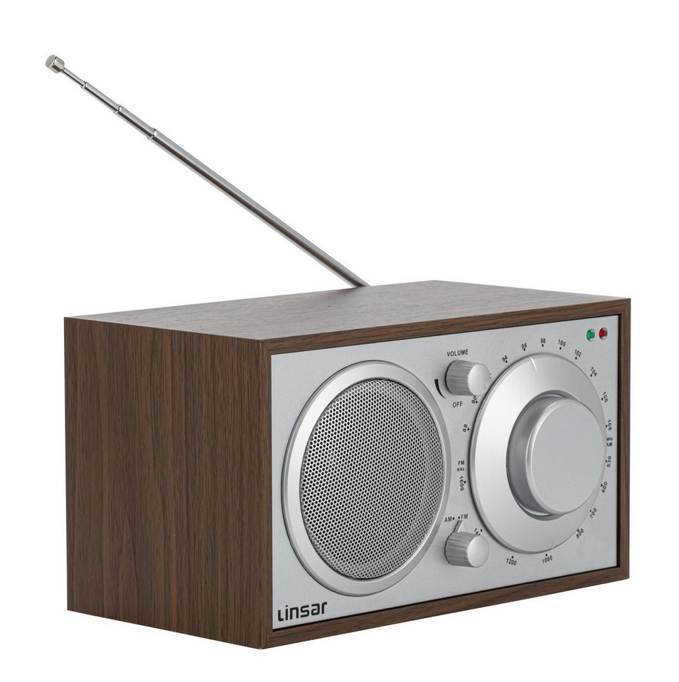 Linsar Radio - Analoge Einstellung, AUX-IN, Kopfhörer-Funktion - Küchen-Radio (AM / FM-Tuning) von Linsar