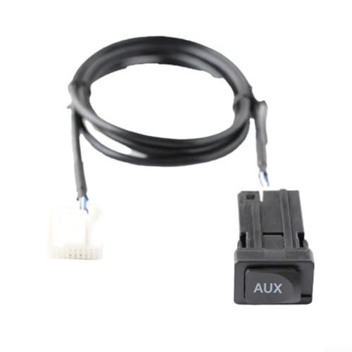 Lioaeust Für Toyota 0709 AUX Audio-Buchsenadapter mit 20-poligem Verlängerungskabel für CD-Player-Anschluss Lioaeust Für Toyota 0709 AUX Audio-Buchsenadapter mit 20-poligem Verlängerungskabel für CD-Player-Anschluss von Lioaeust