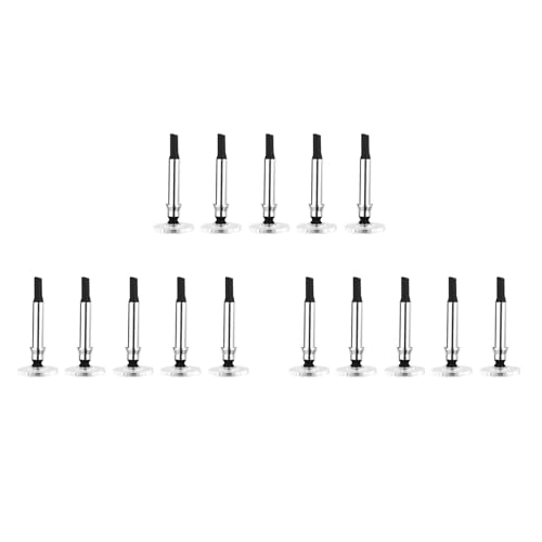 Lioggyet 15 Stück Universal-Stylus-Stiftscheibe, transparent, kapazitiver Touchscreen, Ersatzspitze, Zeichnung, Schreibnib von Lioggyet