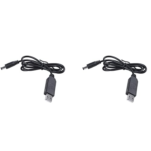 Lioggyet 2 x 5 V 1 x DC 12 V 2,1 mm x 5,5 mm Konverter-Modul Gleichstrom, Stecker männlich, Klinkenstecker, USB-Kabel, 1 m Lioggyet 2 x 5 V 1 x DC 12 V 2,1 mm x 5,5 mm Konverter-Modul Gleichstrom, Stecker männlich, Klinkenstecker, USB-Kabel, 1 m von Lioggyet