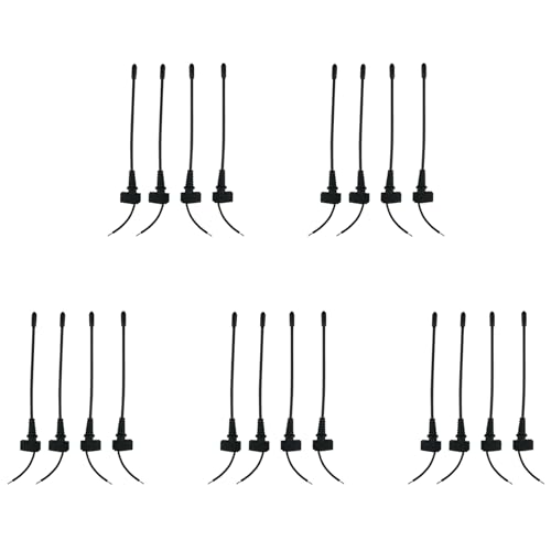 Lioggyet 20 Stück Mikrofonantennen, geeignet für EW100G2/100G3, kabelloses Mikrofon, Reparatur von Bodypack, Ersatz für Mikrofonteile Lioggyet 20 Stück Mikrofonantennen, geeignet für EW100G2/100G3, kabelloses Mikrofon, Reparatur von Bodypack, Ersatz für Mikrofonteile von Lioggyet
