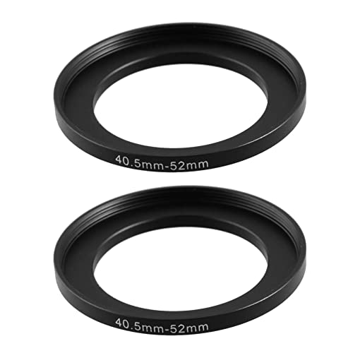 Lioggyet 2Stck 40.5mm-52mm Metall Filter Step Up Adapter Ring Fuer Kamera Lioggyet 2Stck 40.5mm-52mm Metall Filter Step Up Adapter Ring Fuer Kamera von Lioggyet