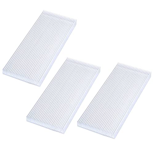 Lioggyet 3X AluminiumküHlköRper-KüHlköRper für VerstäRker-Transistor 100X41X8mm Der Hohen Leistung LED Lioggyet 3X AluminiumküHlköRper-KüHlköRper für VerstäRker-Transistor 100X41X8mm Der Hohen Leistung LED von Lioggyet