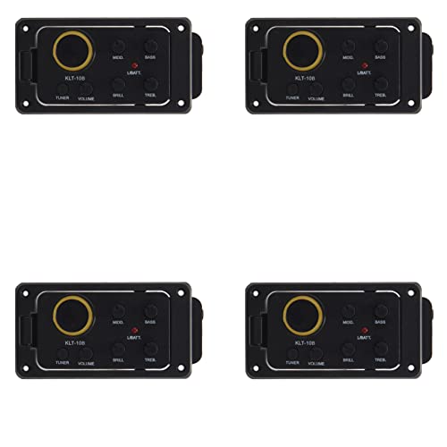 Lioggyet 4X -10B 4 Band EQ Equalizer Preamp Gitarren Tonabnehmer mit Stimmgerät Hard Bridge Piezo Tonabnehmer Lioggyet 4X -10B 4 Band EQ Equalizer Preamp Gitarren Tonabnehmer mit Stimmgerät Hard Bridge Piezo Tonabnehmer von Lioggyet