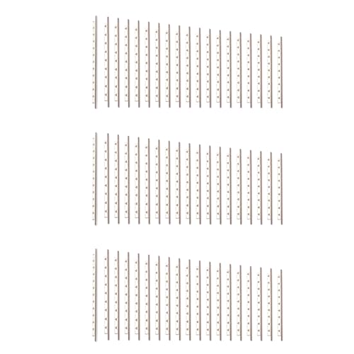 Lioggyet 57 Stück Bünde für klassische Gitarre, Kabel 2,0 mm / 0,08 in Kupfer, für 91,4 cm (36 Zoll), 38 Zoll (96 cm), 99 cm (39 Zoll), Gitarrenzubehör mit 19 Bünden von Lioggyet