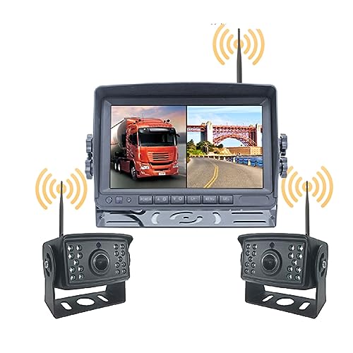 Lioggyet 7-IPS-Auto-Überwachungs-Videorückgabedisplay, HD, Universelles Autoersatzteil, Zubehör von Lioggyet