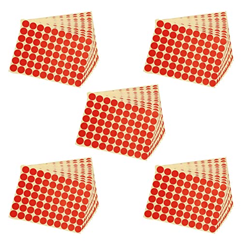 Lioggyet 75 x 19 mm, runde Kreise, Code, selbstklebend, selbstklebend, Rot Lioggyet 75 x 19 mm, runde Kreise, Code, selbstklebend, selbstklebend, Rot von Lioggyet