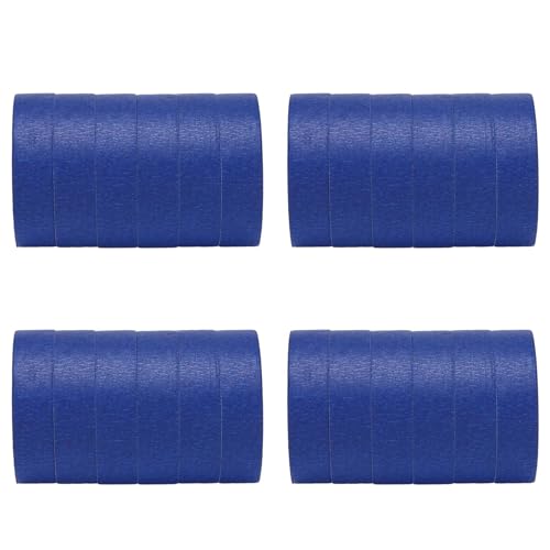 Lioggyet Blaues Abdeckband, 2,5 cm, für Heimwerker oder professionelle Maler, 24 Stück, 22 Yards pro Rolle Lioggyet Blaues Abdeckband, 2,5 cm, für Heimwerker oder professionelle Maler, 24 Stück, 22 Yards pro Rolle von Lioggyet