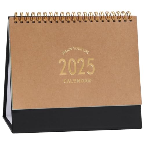 Lioggyet Kleiner faltbarer und stehender Schreibtischkalender, monatlicher Schreibtischkalender mit Spiralbindung für Zuhause und Büro, farbiges Kraftpapier. Lioggyet Kleiner faltbarer und stehender Schreibtischkalender, monatlicher Schreibtischkalender mit Spiralbindung für Zuhause und Büro, farbiges Kraftpapier. von Lioggyet