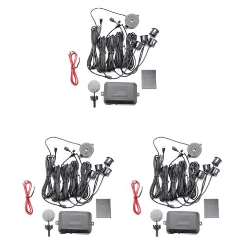 Lioggyet Parktronic Parksensor, 4 Sensoren, 22 mm, mit Radarsummer, Rückwärtslehne, 3 Stück Lioggyet Parktronic Parksensor, 4 Sensoren, 22 mm, mit Radarsummer, Rückwärtslehne, 3 Stück von Lioggyet