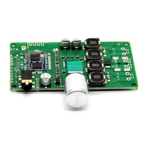Lioggyet QCC3034 Bluetooth-Leistungsverstärker, 15 W x 2, kompatibel mit AUX Stereo, App-Steuerung für Namensänderung, Passworteinstellungen und Equalizer-Einstellungen von Lioggyet