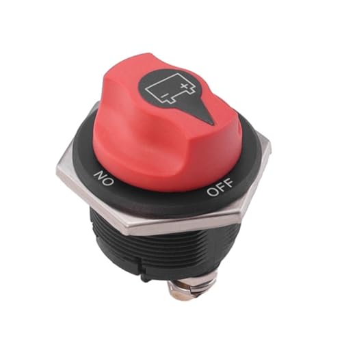 Lioggyet Trennschalter für Autobatterie, 200 A, Trennschalter-Set für Lkw, Auto, Motorrad, von Lioggyet