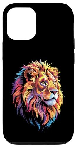 Farbenfroher Tierzoo, Tagesausflug mit Löwen, Herren, Damen, Kinder Hülle für iPhone 12/12 Pro Farbenfroher Tierzoo, Tagesausflug mit Löwen, Herren, Damen, Kinder Hülle für iPhone 12/12 Pro von LionAxis1