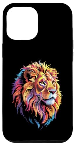 Farbenfroher Tierzoo, Tagesausflug mit Löwen, Herren, Damen, Kinder Hülle für iPhone 12 Pro Max Farbenfroher Tierzoo, Tagesausflug mit Löwen, Herren, Damen, Kinder Hülle für iPhone 12 Pro Max von LionAxis1