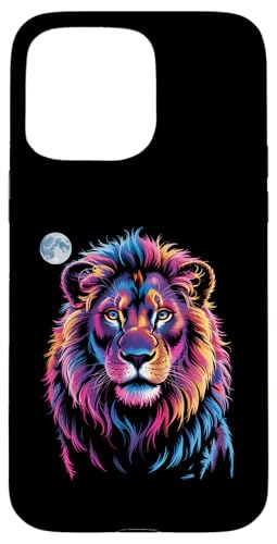 Lion Wildlife Bunter Zoo Day Tierliebhaber für Herren, Damen und Kinder Hülle für iPhone 15 Pro Max Lion Wildlife Bunter Zoo Day Tierliebhaber für Herren, Damen und Kinder Hülle für iPhone 15 Pro Max von LionAxis1
