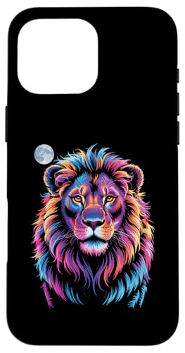 Lion Wildlife Bunter Zoo Day Tierliebhaber für Herren, Damen und Kinder Hülle für iPhone 16 Pro Max Lion Wildlife Bunter Zoo Day Tierliebhaber für Herren, Damen und Kinder Hülle für iPhone 16 Pro Max von LionAxis1