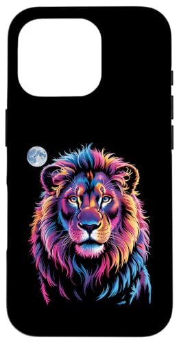 Lion Wildlife Bunter Zoo Day Tierliebhaber für Herren, Damen und Kinder Hülle für iPhone 16 Pro Lion Wildlife Bunter Zoo Day Tierliebhaber für Herren, Damen und Kinder Hülle für iPhone 16 Pro von LionAxis1