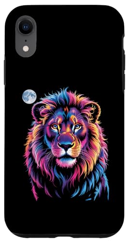 Lion Wildlife Bunter Zoo Day Tierliebhaber für Herren, Damen und Kinder Hülle für iPhone XR Lion Wildlife Bunter Zoo Day Tierliebhaber für Herren, Damen und Kinder Hülle für iPhone XR von LionAxis1