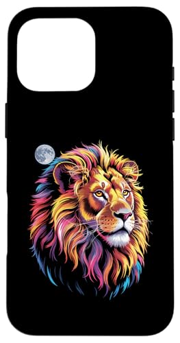 Lion Zoo Day, farbenfrohe Tierliebhaber, Herren, Damen, Kinder Hülle für iPhone 16 Pro Max Lion Zoo Day, farbenfrohe Tierliebhaber, Herren, Damen, Kinder Hülle für iPhone 16 Pro Max von LionAxis1