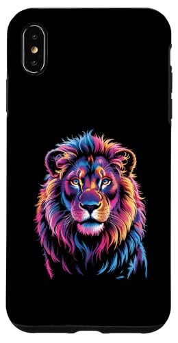Lion Zoo Day, farbenfroher Tierfreund, Wildtiere, Herren, Damen, Kinder Hülle für iPhone XS Max Lion Zoo Day, farbenfroher Tierfreund, Wildtiere, Herren, Damen, Kinder Hülle für iPhone XS Max von LionAxis1