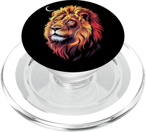 Löwe, Tierliebhaber, Tierwelt, Zoo-Tag, Herren, Damen, Kinder PopSockets PopGrip für MagSafe Löwe, Tierliebhaber, Tierwelt, Zoo-Tag, Herren, Damen, Kinder PopSockets PopGrip für MagSafe von LionAxis1