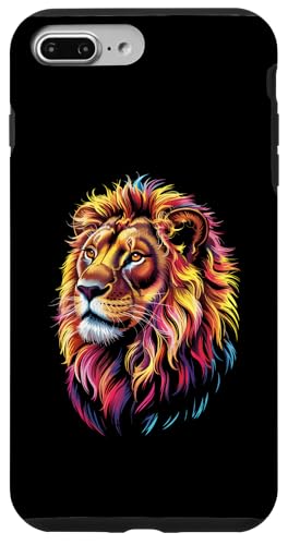 Löwe, Tierliebhaber, bunt, Tierwelt, Zoo-Tag, Herren, Damen, Kinder Hülle für iPhone 7 Plus/8 Plus Löwe, Tierliebhaber, bunt, Tierwelt, Zoo-Tag, Herren, Damen, Kinder Hülle für iPhone 7 Plus/8 Plus von LionAxis1