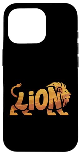 Löwe Zoo Tierliebhaber Wildlife Jungen Mädchen Kinder Hülle für iPhone 16 Pro von LionAxis1