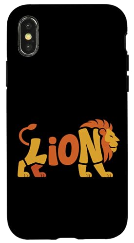 Löwe Zoo Tierliebhaber Wildlife Jungen Mädchen Kinder Hülle für iPhone X/XS Löwe Zoo Tierliebhaber Wildlife Jungen Mädchen Kinder Hülle für iPhone X/XS von LionAxis1