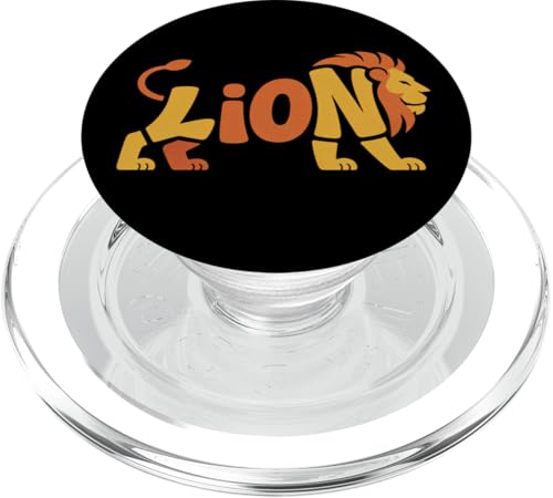 Löwe Zoo Tierliebhaber Wildlife Jungen Mädchen Kinder PopSockets PopGrip für MagSafe Löwe Zoo Tierliebhaber Wildlife Jungen Mädchen Kinder PopSockets PopGrip für MagSafe von LionAxis1