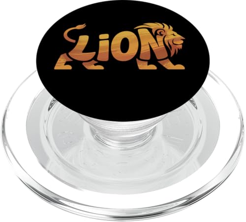 Löwe Zoo Tierliebhaber Wildlife Jungen Mädchen Kinder PopSockets PopGrip für MagSafe Löwe Zoo Tierliebhaber Wildlife Jungen Mädchen Kinder PopSockets PopGrip für MagSafe von LionAxis1