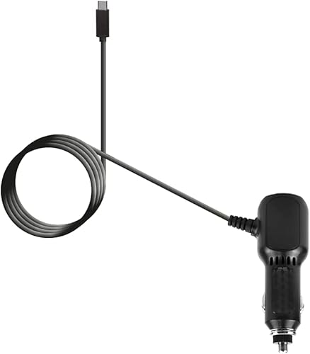 Lioncast Kfz Ladekabel für die Nintendo Switch Konsole/Switch Lite | Auto Reise Ladegerät USB-C | USB-A Port von Lioncast