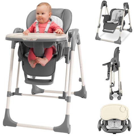 Lionelo Hochstuhl Laurice grey Stone von Lionelo