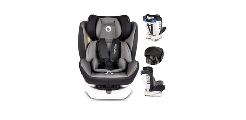 Lionelo Reboarder Bastiaan Grey White Base von Lionelo