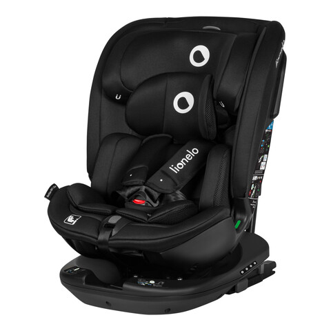 Lionelo Reboarder Bastiaan RWF i-Size Black Carbon von Lionelo