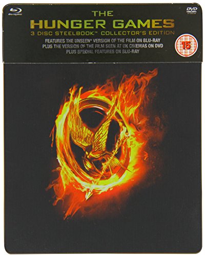 The Hunger Games - HMV - Steelbook (Blu-Ray + DVD) [UK] von Lionsgate