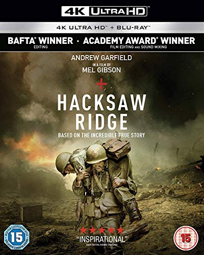 Hacksaw Ridge 4K Ultra-HD BD [Blu-ray] [2018] von Lionsgate Home Entertainment