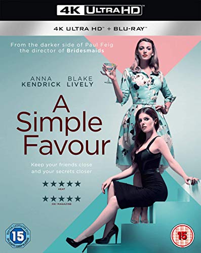 A Simple Favour 4K Ultra-HD [Blu-ray] [2018] von Lionsgate