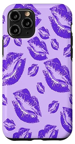 Cover Me In Kisses Gothic Lila Lippenstift Flirtatious Fun Hülle für iPhone 11 Pro Cover Me In Kisses Gothic Lila Lippenstift Flirtatious Fun Hülle für iPhone 11 Pro von Lipstick Kisses Tees And KissMark Gifts by taiche