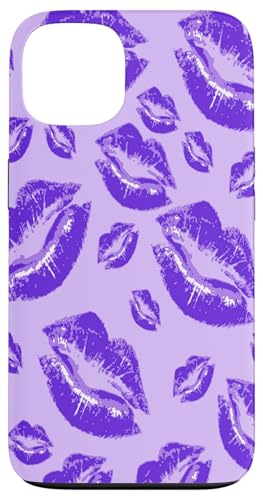 Cover Me In Kisses Gothic Lila Lippenstift Flirtatious Fun Hülle für iPhone 13 Cover Me In Kisses Gothic Lila Lippenstift Flirtatious Fun Hülle für iPhone 13 von Lipstick Kisses Tees And KissMark Gifts by taiche