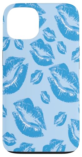 Cover Me In Kisses Lippenstift Flirtatious Fun, Jungenblau Hülle für iPhone 13 Cover Me In Kisses Lippenstift Flirtatious Fun, Jungenblau Hülle für iPhone 13 von Lipstick Kisses Tees And KissMark Gifts by taiche