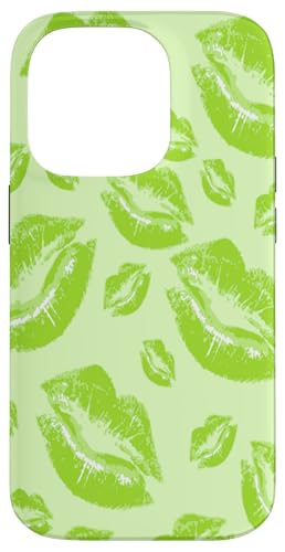 Cover Me In Kisses Lippenstift Flirtatious Fun, Zitronengrün Hülle für iPhone 14 Pro Cover Me In Kisses Lippenstift Flirtatious Fun, Zitronengrün Hülle für iPhone 14 Pro von Lipstick Kisses Tees And KissMark Gifts by taiche