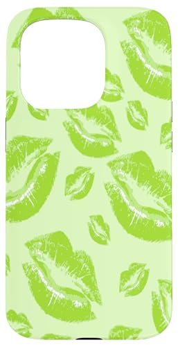 Cover Me In Kisses Lippenstift Flirtatious Fun, Zitronengrün Hülle für iPhone 15 Pro Cover Me In Kisses Lippenstift Flirtatious Fun, Zitronengrün Hülle für iPhone 15 Pro von Lipstick Kisses Tees And KissMark Gifts by taiche