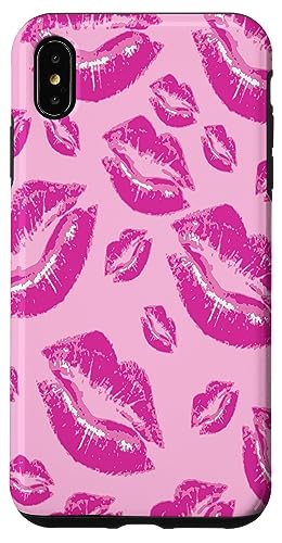 Cover Me In Kisses verspielter rosa Lippenstift koketten Spaß Hülle für iPhone XS Max Cover Me In Kisses verspielter rosa Lippenstift koketten Spaß Hülle für iPhone XS Max von Lipstick Kisses Tees And KissMark Gifts by taiche