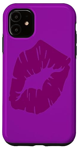 Schöner verspielter rosa Lippenstift Kiss Isolated Hülle für iPhone 11 Schöner verspielter rosa Lippenstift Kiss Isolated Hülle für iPhone 11 von Lipstick Kisses Tees And KissMark Gifts by taiche