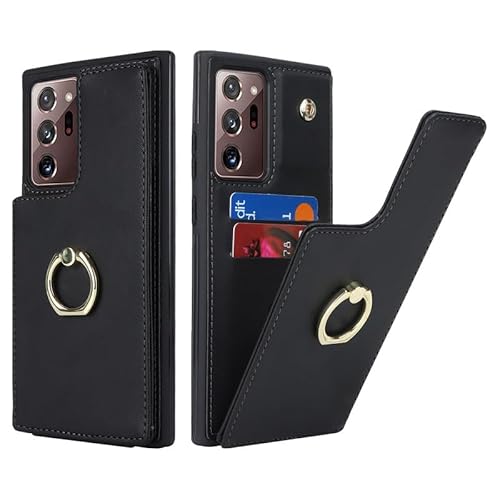 Lipvina Handyhülle for Samsung Galaxy Note 20 Ultra 5G Hülle Premium Leder Flip Klappbare Stoßfeste,Standfunktion,Kartenfächern,Schutzhülle for Galaxy Note 20 Ultra 5G Tasche - Schwarz Lipvina Handyhülle for Samsung Galaxy Note 20 Ultra 5G Hülle Premium Leder Flip Klappbare Stoßfeste,Standfunktion,Kartenfächern,Schutzhülle for Galaxy Note 20 Ultra 5G Tasche - Schwarz von Lipvina