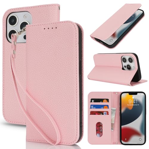 Lipvina Handyhülle für iPhone 13 Pro Max / 12 Pro Max.Premium PU-Leder Handyhülle mit Kartenfach,Standfunktion,RFID-Schutz.Klapphülle und Handytasche aus lederhülle,Rosa Lipvina Handyhülle für iPhone 13 Pro Max / 12 Pro Max.Premium PU-Leder Handyhülle mit Kartenfach,Standfunktion,RFID-Schutz.Klapphülle und Handytasche aus lederhülle,Rosa von Lipvina