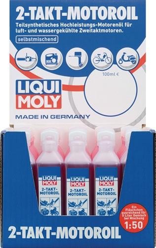 50 Stk. Liqui Moly 2-Takt-Motoroil 100ml Mischverhältnis b.1:50 Dosierflasche 50 Stk. Liqui Moly 2-Takt-Motoroil 100ml Mischverhältnis b.1:50 Dosierflasche von Liqui Moly