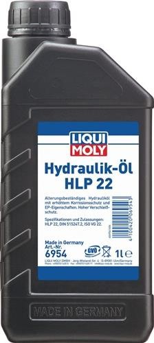 6 Stk. Liqui Moly Hydrauliköl HLP 22 ISO VG 22 1l Kanister 6954 6 Stk. Liqui Moly Hydrauliköl HLP 22 ISO VG 22 1l Kanister 6954 von Liqui Moly