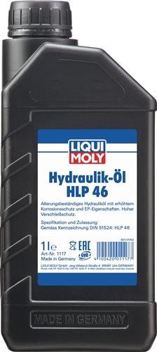 6 Stk. Liqui Moly Hydrauliköl HLP 46 ISO VG 46 1l Kanister 1117 von Liqui Moly