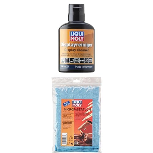 Bundle LIQUI MOLY Displayreiniger 100 ml | Glasreiniger | Handyreiniger | Bildschirmreiniger | Art.-Nr.: 21634 + Microfasertuch 1 Stk | Autopflege | Art.-Nr.: 1651 Bundle LIQUI MOLY Displayreiniger 100 ml | Glasreiniger | Handyreiniger | Bildschirmreiniger | Art.-Nr.: 21634 + Microfasertuch 1 Stk | Autopflege | Art.-Nr.: 1651 von Liqui Moly